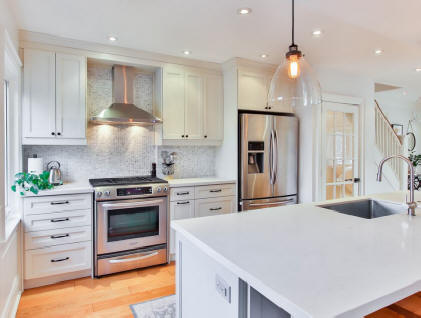 All White Kitchen