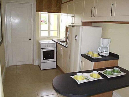 Compact kitchen with nook for small apartments