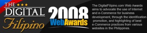 Banner of the Digital Filipino Web Awards